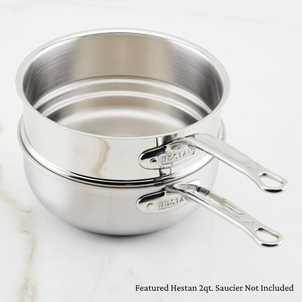 Hestan Provisions 3-Quart Stainless Steel Double Boiler Insert (71052) - iFoodservice Online