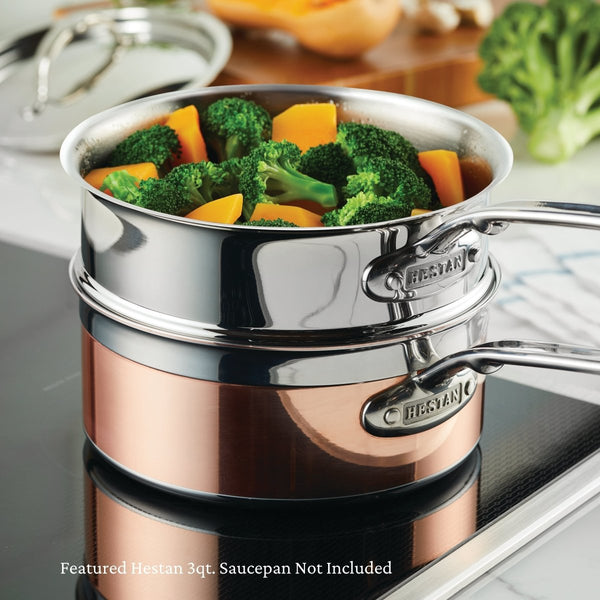Hestan Provisions 3-Quart Stainless Steel Steamer Insert (71047) - iFoodservice Online