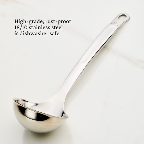 Hestan Provisions 5oz. Stainless Steel Ladle (49196) - iFoodservice Online