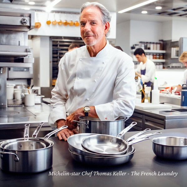 Hestan Thomas Keller Insignia™ 8.5" Stainless Steel Skillet (31026) - iFoodservice Online