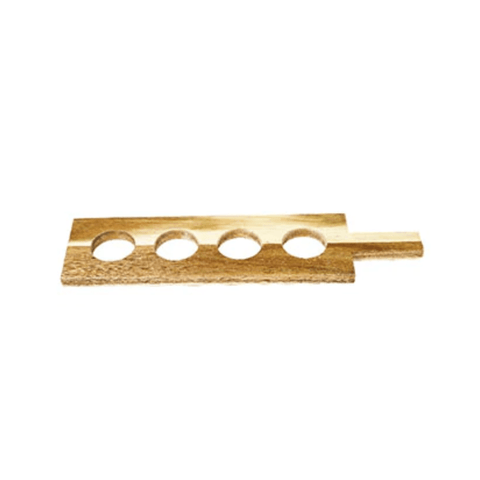 Hospitality Brands Revolution Taster Paddle Acacia Wood Pack of 6 (HG - BFW07 - 006) - iFoodservice Online
