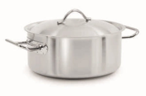 KAPP HS Gastro Brazier Stock Pot (With Lid) 14x8.5" 30143622 (Pack of 2) - iFoodservice Online