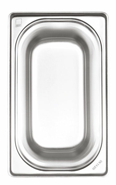 KAPP HS Gastro Food Pan 1/4 10.5x6.5" - 4" 31014100 (Pack of 30) - iFoodservice Online