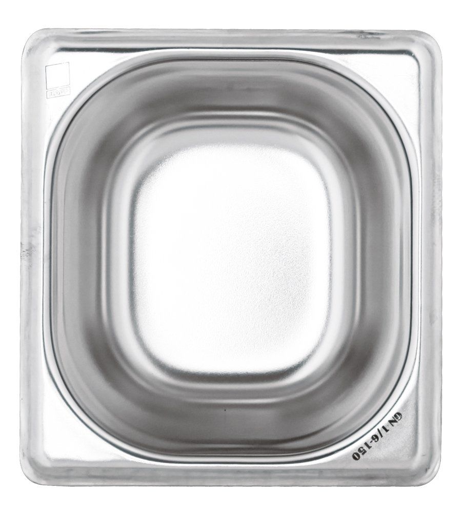 KAPP HS Gastro Food Pan 1/6 7x6.5" - 2.5" 31016065 (Pack of 40) - iFoodservice Online