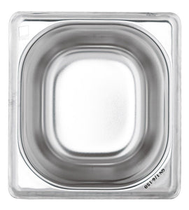 KAPP HS Gastro Food Pan 1/6 7x6.5" - 4" 31016100 (Pack of 40) - iFoodservice Online
