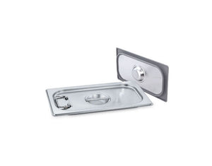KAPP HS Gastro FOOD PAN LID WITH HANDLE HOLES 1/3 13x7" 31923313 (Pack of 30) - iFoodservice Online