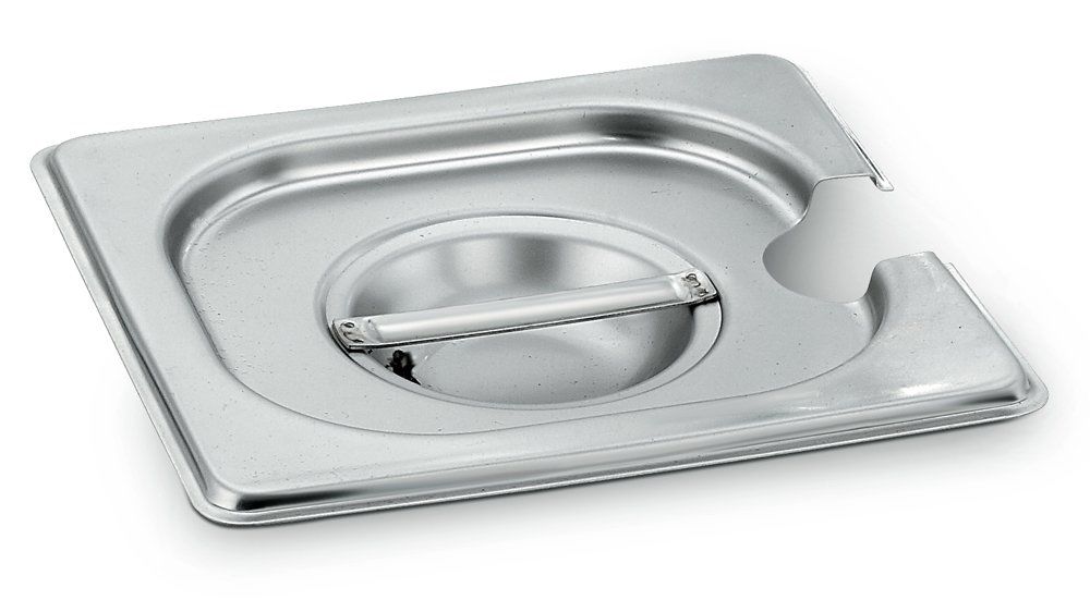 KAPP HS Gastro Food Pan Lid With Ladle Hole 2/1 25x20" 32100121 (Pack of 10) - iFoodservice Online