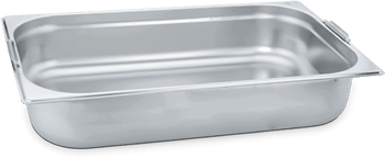 KAPP HS Gastro Food Pan With Handle 1/1 20x13" - 2.5" 31111065 (Pack of 10) - iFoodservice Online