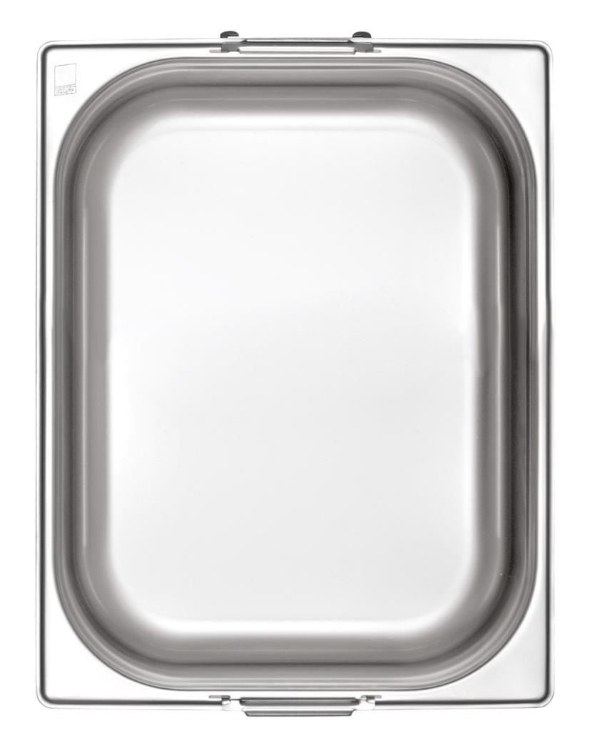 KAPP HS Gastro Food Pan With Handle 1/2 13x10" - 2.5" 31112065 (Pack of 20) - iFoodservice Online
