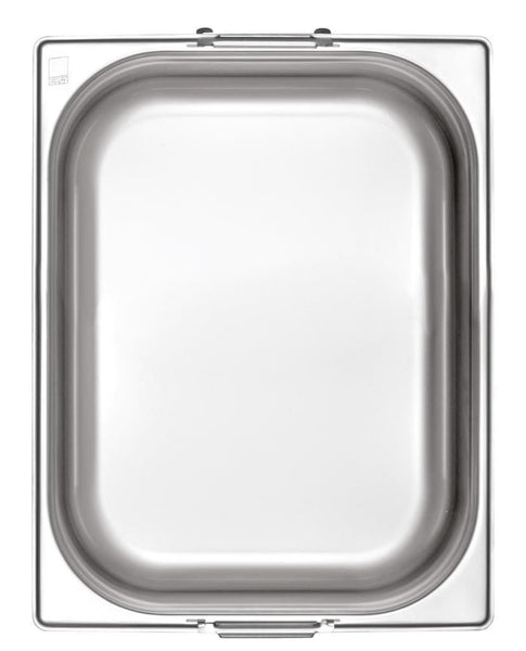 KAPP HS Gastro Food Pan With Handle 1/2 13x10" - 2.5" 31112065 (Pack of 20) - iFoodservice Online