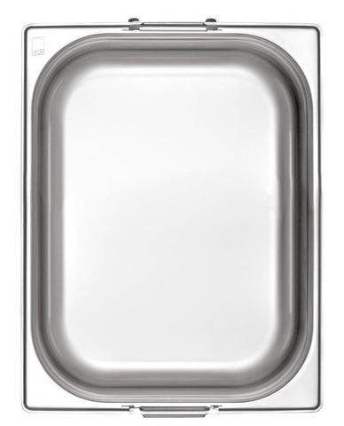 KAPP HS Gastro Food Pan With Handle 1/2 13x10" - 2.5" 31112065 (Pack of 20) - iFoodservice Online