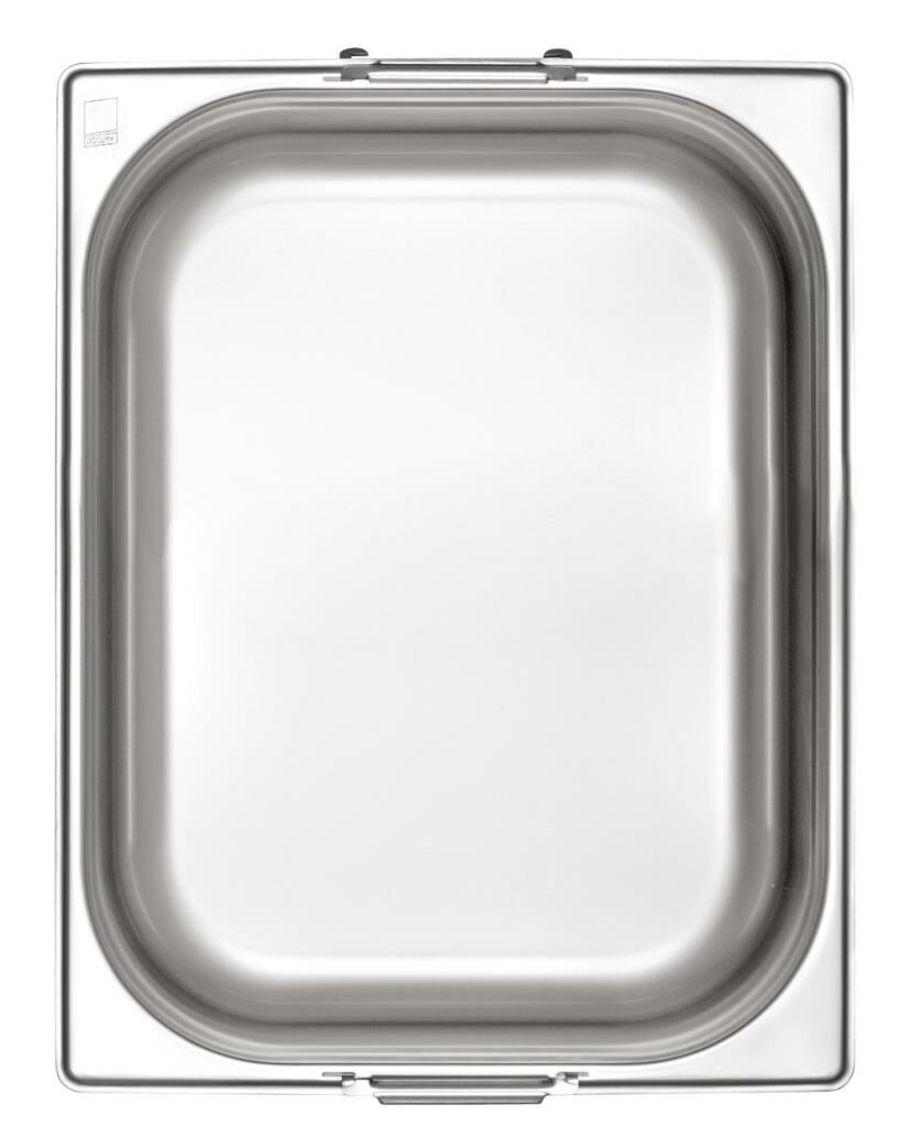 KAPP HS Gastro Food Pan With Handle 1/2 13x10" - 4" 31112100 (Pack of 12) - iFoodservice Online