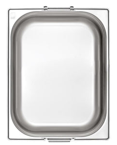 KAPP HS Gastro Food Pan With Handle 1/2 13x10" - 4" 31112100 (Pack of 12) - iFoodservice Online
