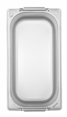 KAPP HS Gastro Food Pan With Handle 1/3 13x7" - 2.5" 31113065 (Pack of 30) - iFoodservice Online