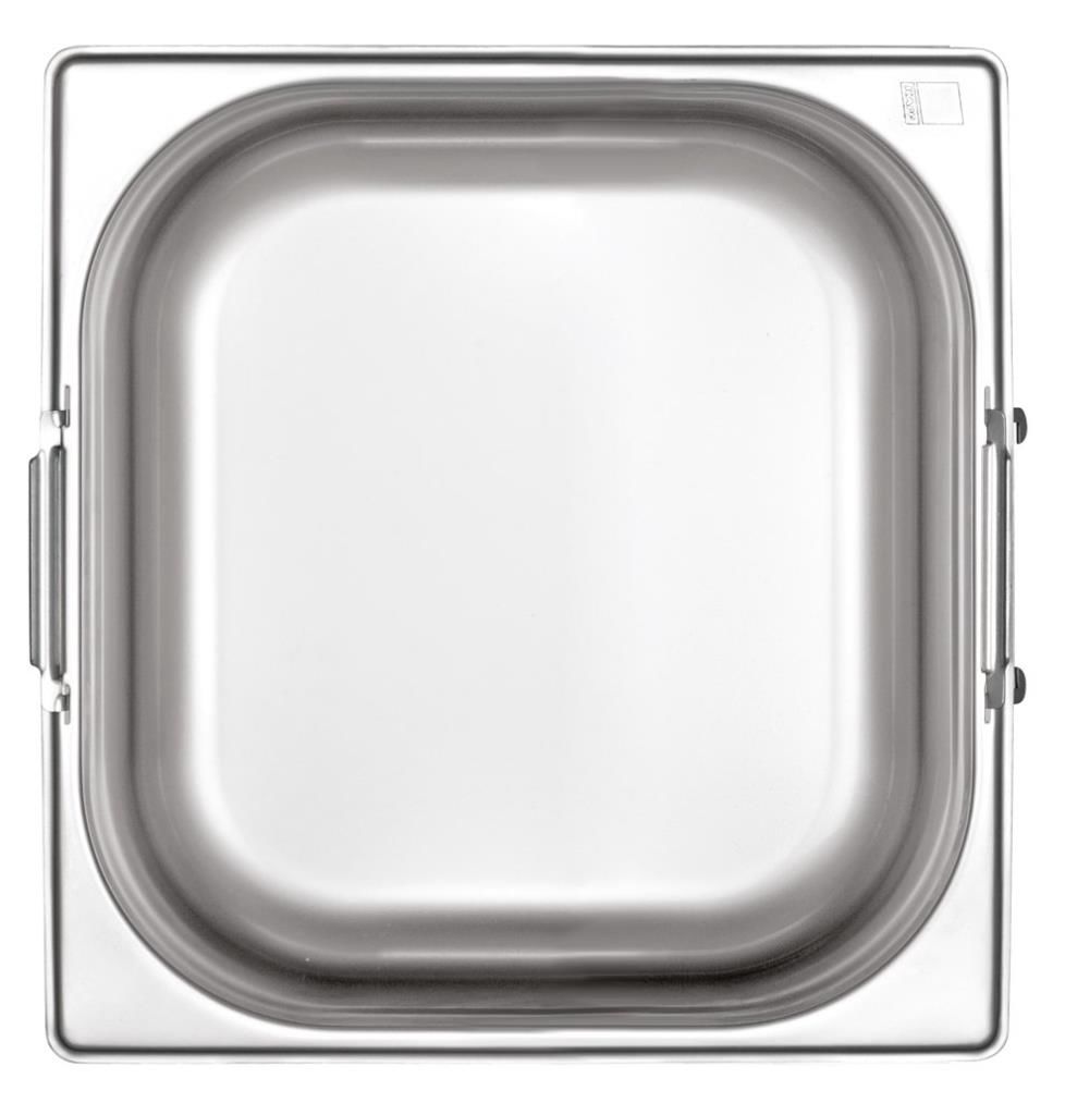 KAPP HS Gastro Food Pan With Handle 1/6 7x6.5" - 8" 31116200 (Pack of 20) - iFoodservice Online