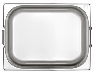 KAPP HS Gastro Food Pan With Handle 2/3 14x6" - 8" 31123200 (Pack of 10) - iFoodservice Online