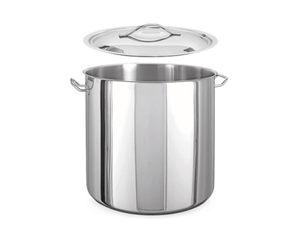 KAPP HS Gastro Heavy Duty Stock Pot (With Lid) 9x9" 30142424 (Pack of 2) - iFoodservice Online