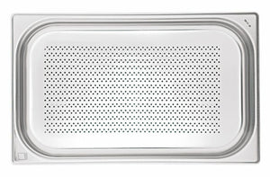 KAPP HS Gastro Perforated Food Pan 1/1 20x13" - 1.5" 30911040 (Pack of 15) - iFoodservice Online
