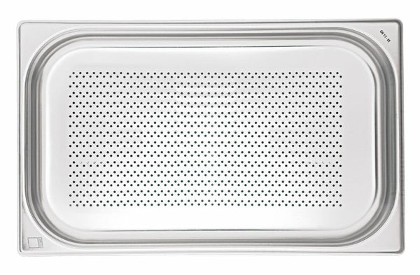 KAPP HS Gastro Perforated Food Pan 1/1 20x13" - 1.5" 30911040 (Pack of 15) - iFoodservice Online