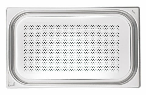 KAPP HS Gastro Perforated Food Pan 1/1 20x13" - 4" 30911100 (Pack of 10) - iFoodservice Online