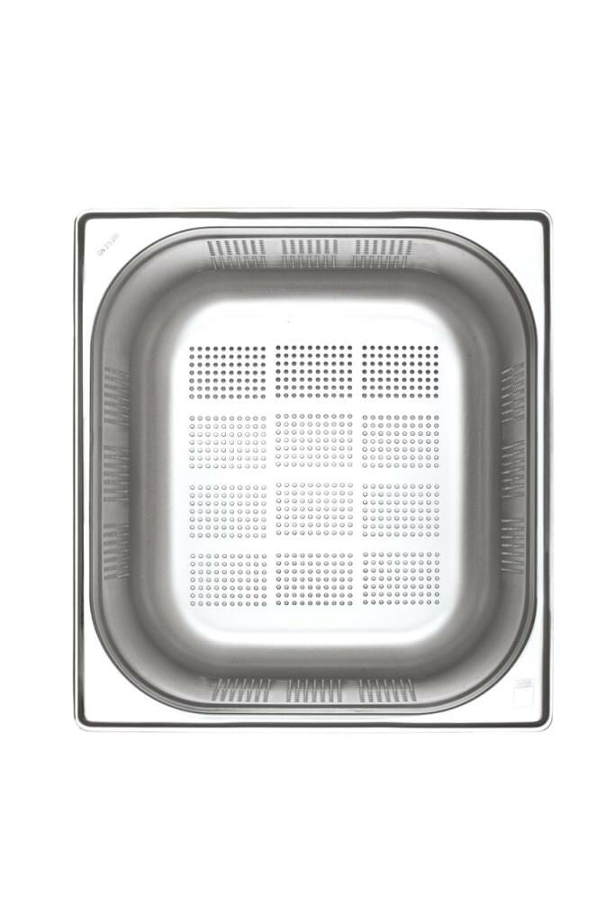 KAPP HS Gastro Perforated Food Pan 1/2 12x10 - 0.7" 30912020 (Pack of 25) - iFoodservice Online
