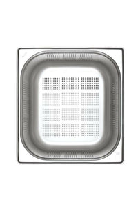 KAPP HS Gastro Perforated Food Pan 1/2 12x10 - 0.7" 30912020 (Pack of 25) - iFoodservice Online