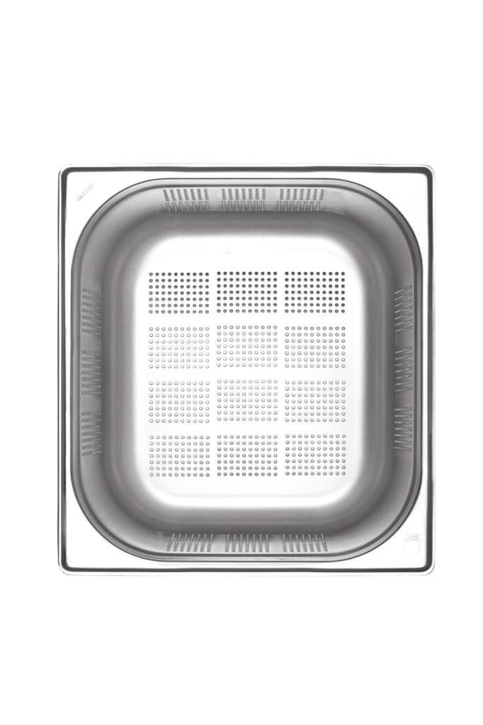 KAPP HS Gastro Perforated Food Pan 1/2 13x10" - 6" 30912150 (Pack of 10) - iFoodservice Online