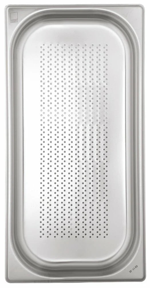 KAPP HS Gastro Perforated Food Pan 1/3 13x7" 1.5" 30913040 (Pack of 40) - iFoodservice Online