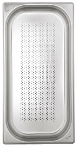 KAPP HS Gastro Perforated Food Pan 1/3 13x7" 1.5" 30913040 (Pack of 40) - iFoodservice Online