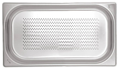KAPP HS Gastro Perforated Food Pan 1/4 10.5x6.5" - 2.5" 30914065 (Pack of 30) - iFoodservice Online