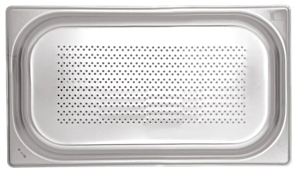 KAPP HS Gastro Perforated Food Pan 1/4 10.5x6.5" - 6" 30914150 (Pack of 30) - iFoodservice Online