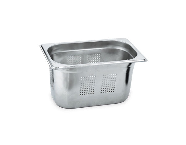 KAPP HS Gastro Perforated Food Pan 1/4 10.5x6.5" - 6" 30914150 (Pack of 30) - iFoodservice Online