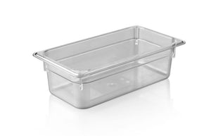 KAPP HS Gastro Polycarbonate Food Pan Clear 1/3 13x7" - 4" 46013100 (Pack of 12) - iFoodservice Online