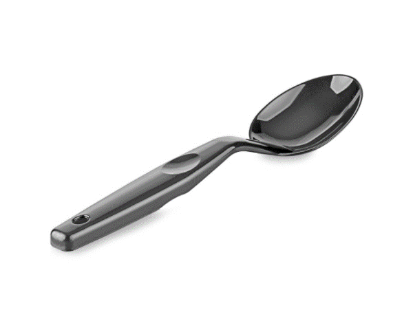 KAPP HS Gastro Polycarbonate Serving Spoon Black 46010007 (Pack of 50) - iFoodservice Online