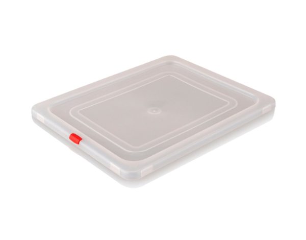 KAPP HS Gastro Polyprophylene Food Storage Container Lid 1/2 13x10" 46020012 (Pack of 12) - iFoodservice Online
