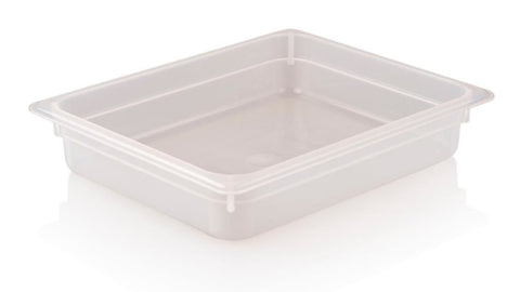 KAPP HS Gastro Polypropylene Food Storage Container 1/2 13x10" - 2.5" (Pack of 12) 46022065 - iFoodservice Online