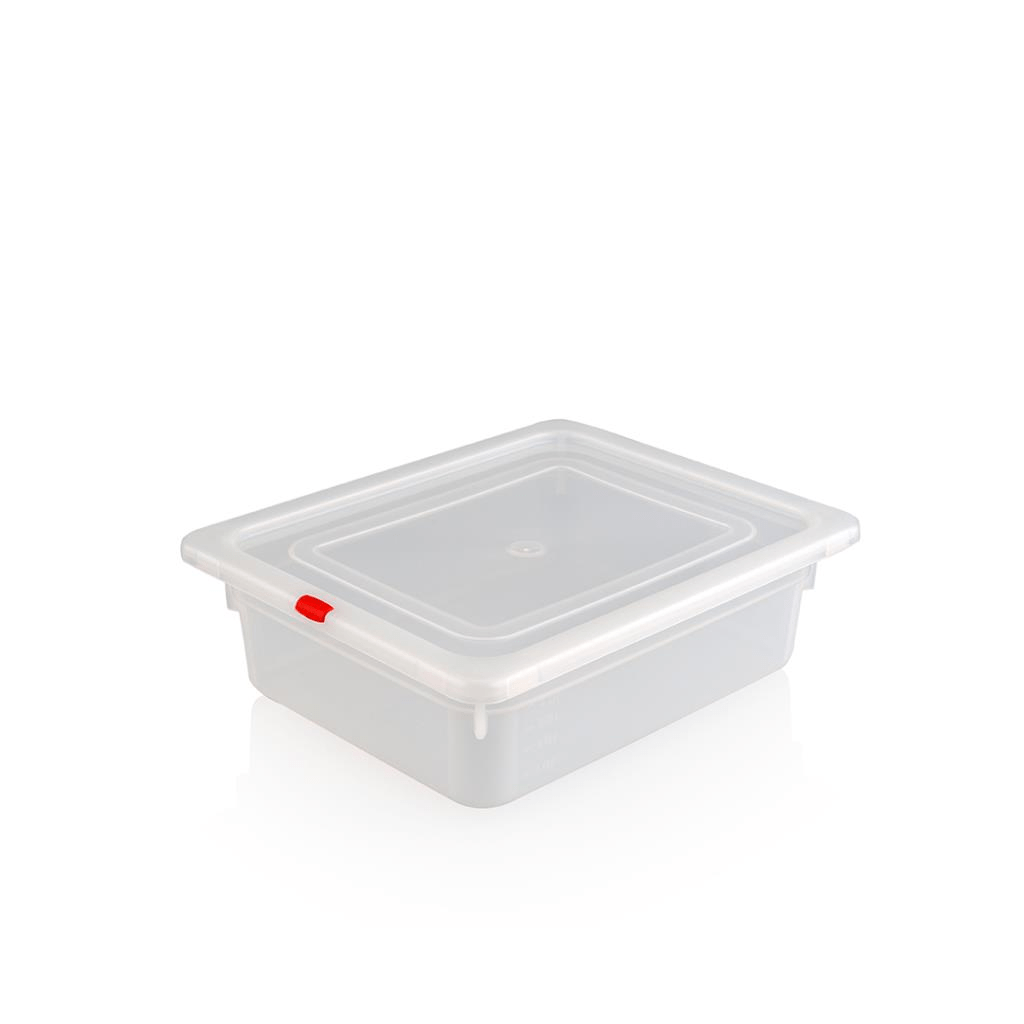 KAPP HS Gastro Polypropylene Food Storage Container 1/2 13x10" - 4" 46022100 (Pack of 12) - iFoodservice Online