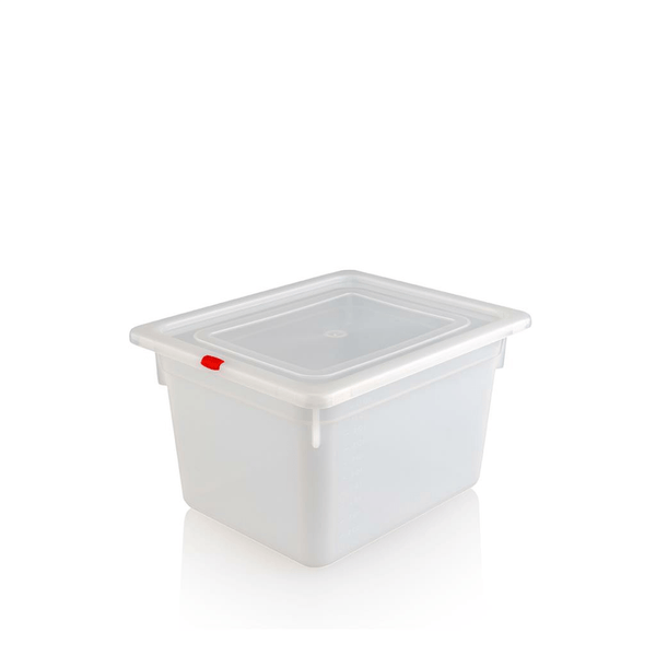 KAPP HS Gastro Polypropylene Food Storage Container 1/2 13x10" - 8" 46022200 (Pack of 12) - iFoodservice Online