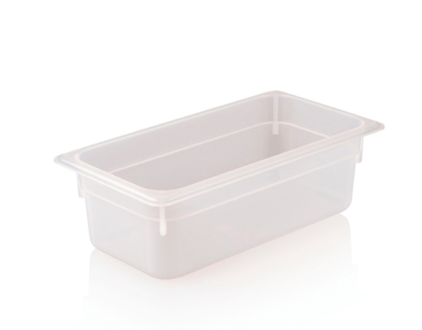 KAPP HS Gastro Polypropylene Food Storage Container 1/3 13x7" - 4" 46023100 (Pack of 12) - iFoodservice Online