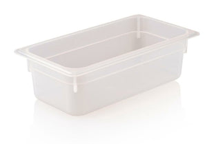 KAPP HS Gastro Polypropylene Food Storage Container 1/3 13x7" - 4" 46023100 (Pack of 12) - iFoodservice Online