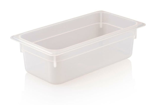 KAPP HS Gastro Polypropylene Food Storage Container 1/3 13x7" - 4" 46023100 (Pack of 12) - iFoodservice Online