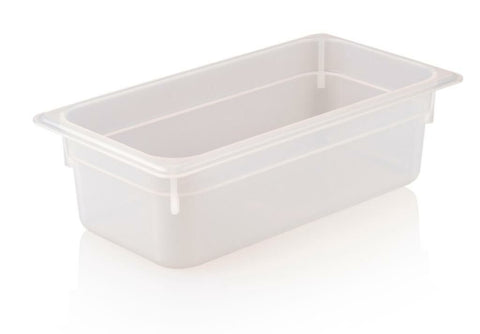 KAPP HS Gastro Polypropylene Food Storage Container 1/3 13x7" - 4" 46023100 (Pack of 12) - iFoodservice Online