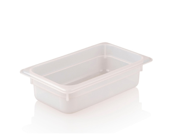 KAPP HS Gastro Polypropylene Food Storage Container 1/4 10.5x6.5" - 2.5" 46024065 (Pack of 12) - iFoodservice Online