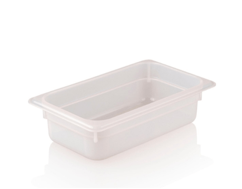 KAPP HS Gastro Polypropylene Food Storage Container 1/4 10.5x6.5" - 2.5" 46024065 (Pack of 12) - iFoodservice Online