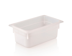 KAPP HS Gastro Polypropylene Food Storage Container 1/4 10.5x6.5" - 4" 46024100 (Pack of 12) - iFoodservice Online