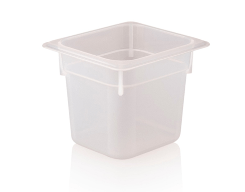 KAPP HS Gastro Polypropylene Food Storage Container 1/6 7x6.5" - 6" 46026150 (Pack of 12) - iFoodservice Online