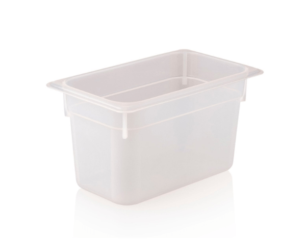 KAPP HS Gastro Polypropylene Food Storage Container 1/9 7x4" - 6" 46029150 (Pack of 12) - iFoodservice Online