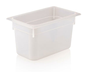 KAPP HS Gastro Polypropylene Food Storage Container 1/9 7x4" - 6" 46029150 (Pack of 12) - iFoodservice Online