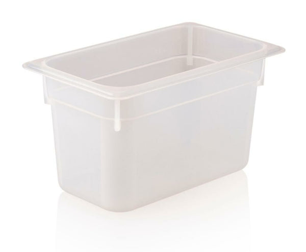 KAPP HS Gastro Polypropylene Food Storage Container 1/9 7x4" - 6" 46029150 (Pack of 12) - iFoodservice Online
