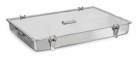 KAPP HS Gastro Roasting Pan With Clip In Cover 20x14x3" 30715358 (Pack of 2) - iFoodservice Online